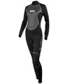 Tilos 3/2mm Womens Steamer Jumpsuit Scuba Diving Wetsuit with Smoothskin Chest
