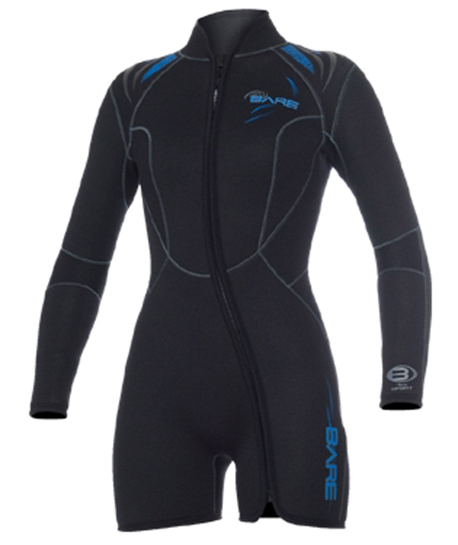 Bare 7mm Women's Sport Step-in Jacket for Scuba Diving CLOSEOUT