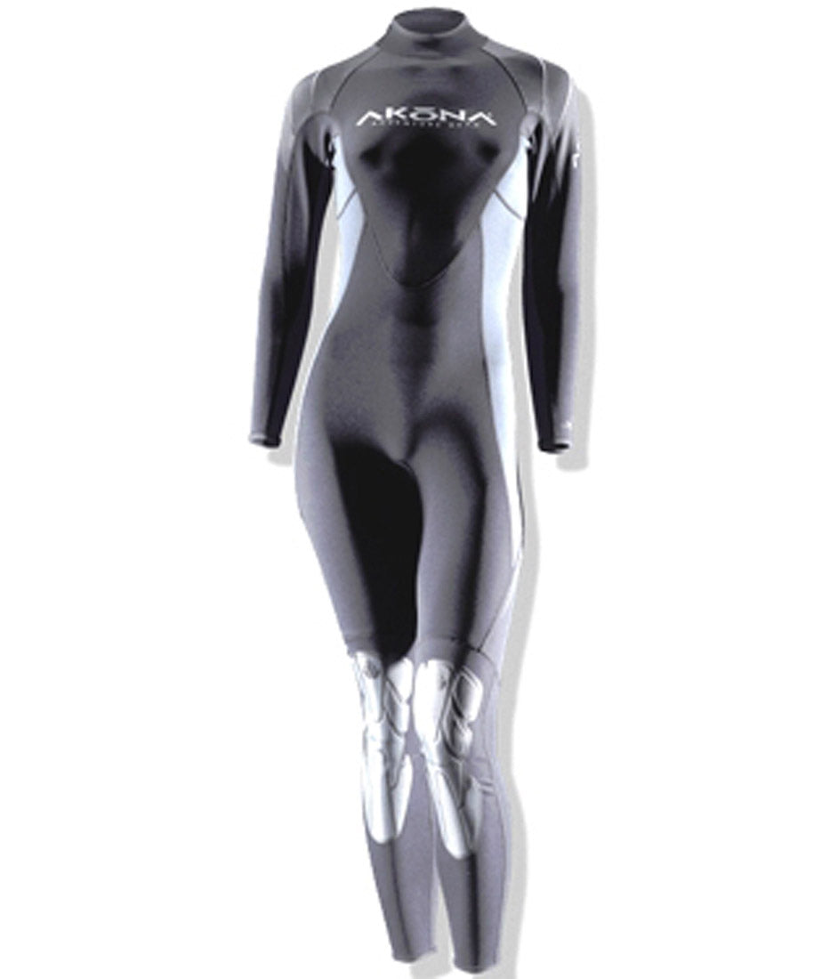 Akona Women's 1mm Full Suit Jumpsuit Wetsuit for Scuba Diving and Snorkeling