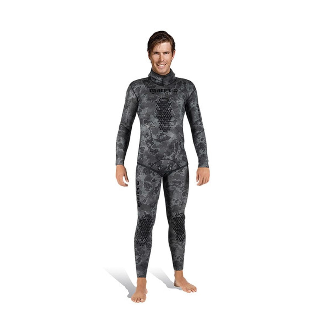 Mares 5mm Explorer Camo Black Spearfishing Camouflage Wetsuit - Top and Bottom