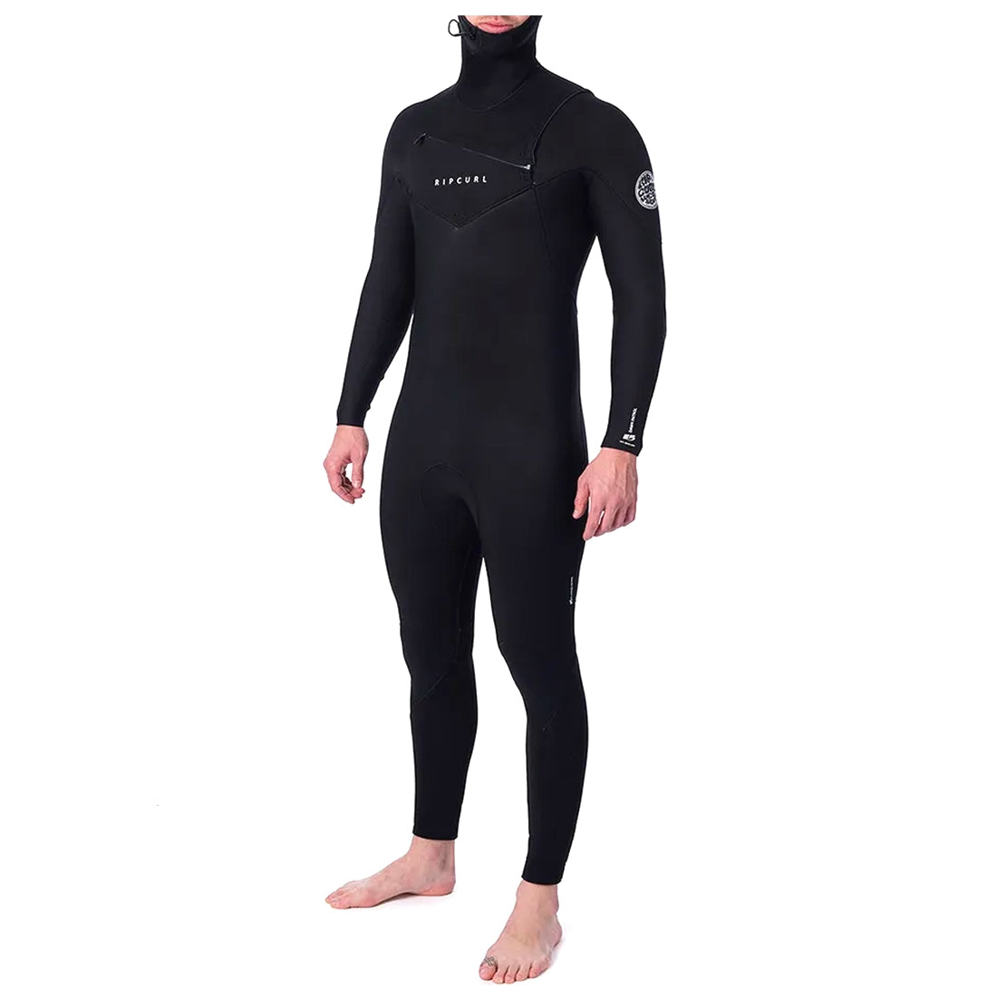 Rip Curl Dawn Patrol 5/4mm Hooded Wetsuit Chest Zip for Scuba Diving Snorkeling Surf Swim
