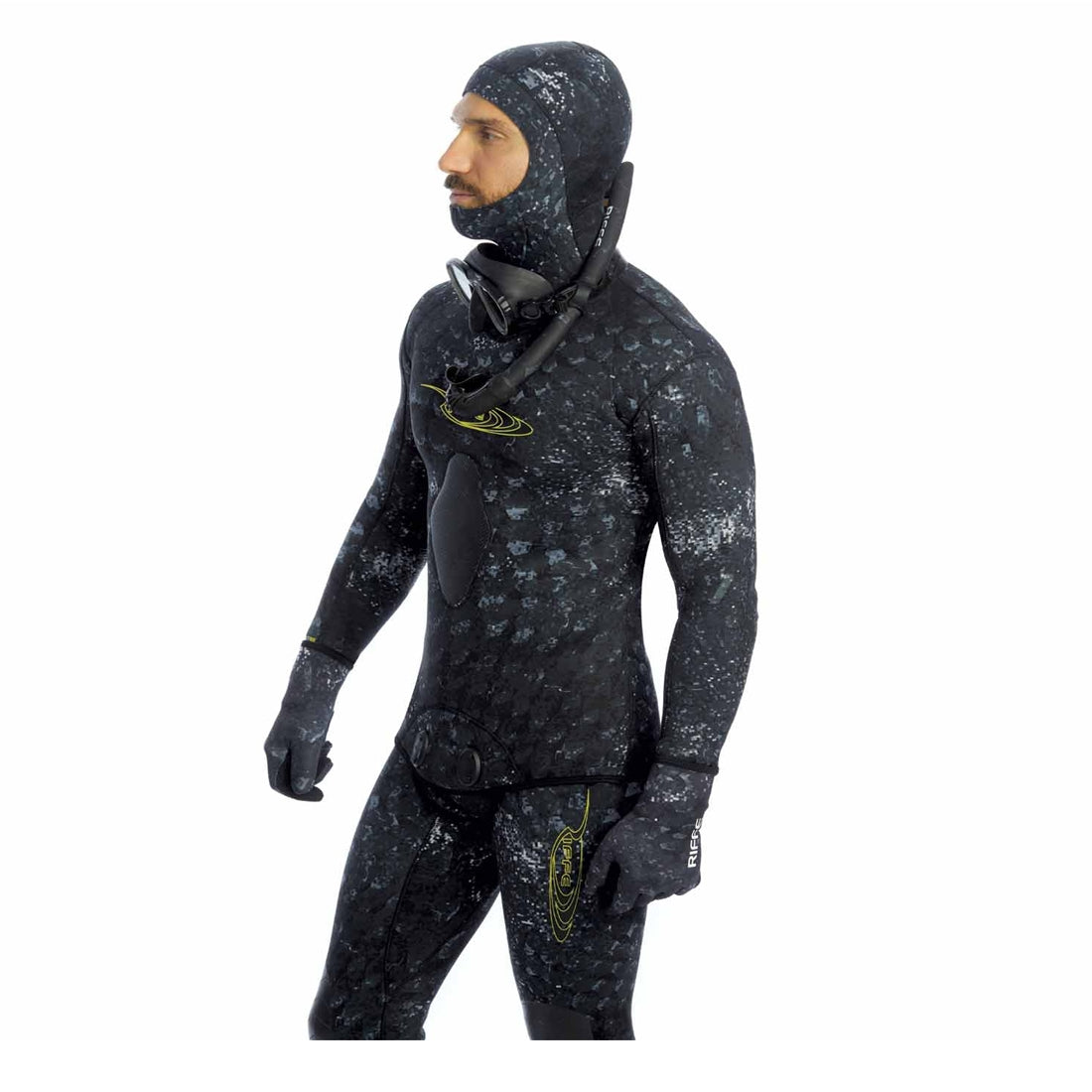 Riffe 5mm Vortex 2 piece Camouflage Freediving & Spearfishing Wetsuits
