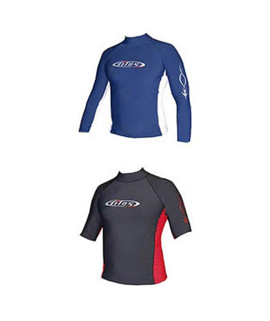 Rash Guard Short Sleeve for Scuba Diving, Surfing, Snorkeling, Water Sports Mens