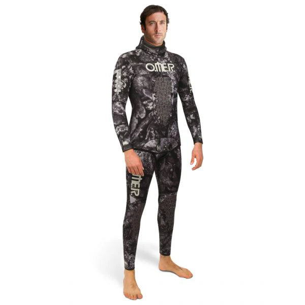OMER 5mm Mens Blackstone 2-Piece Freediving Wetsuit