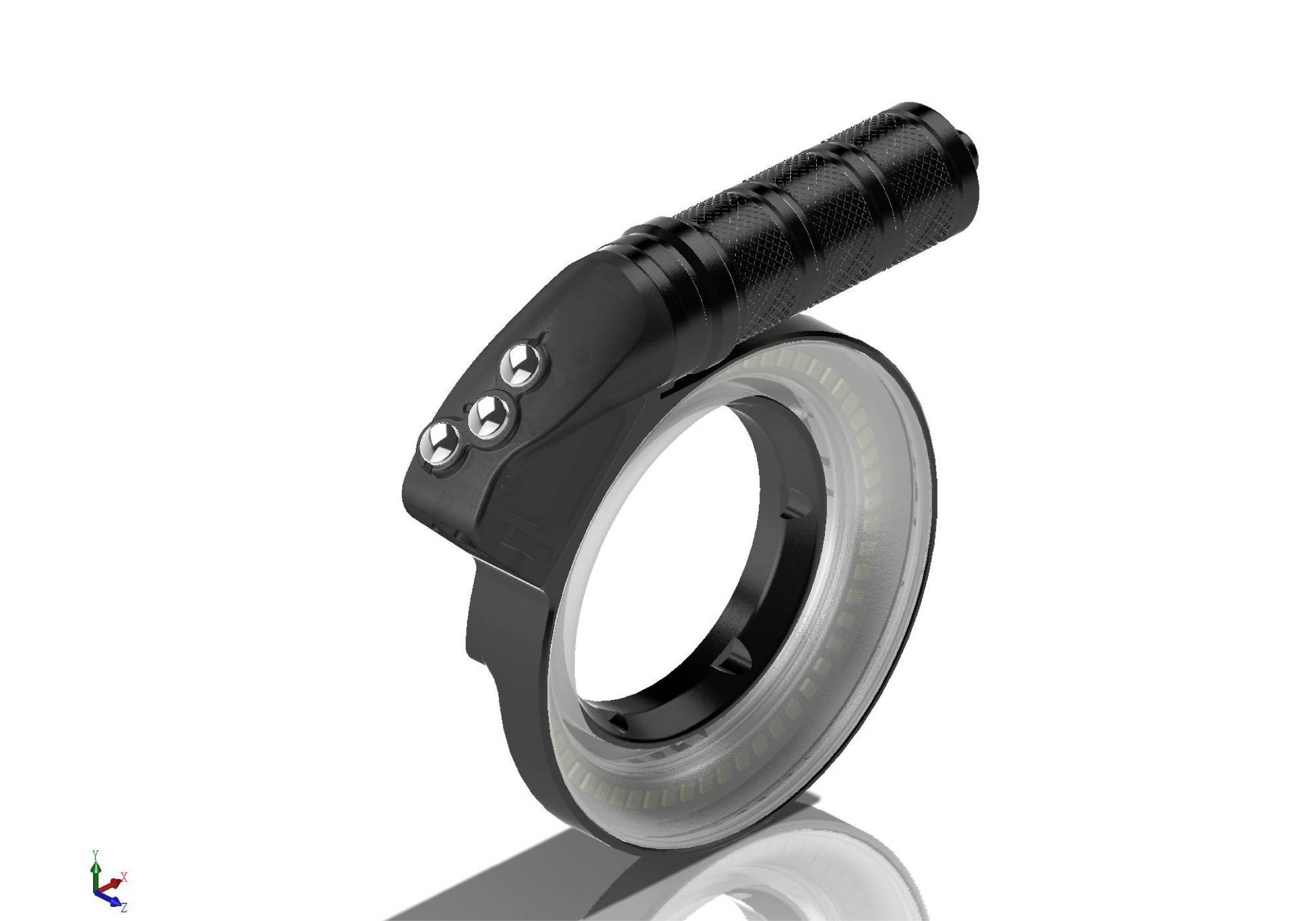 Kraken Ring Light 3000 v2 RGBW Photo\Video Dive Light