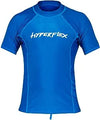 Neosport Adult's Short Sleeve Rashguard Loose Fit with UV Protection