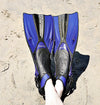 Tilos Getaway Fin Adjustable Open Heel Fins for Snorkeling