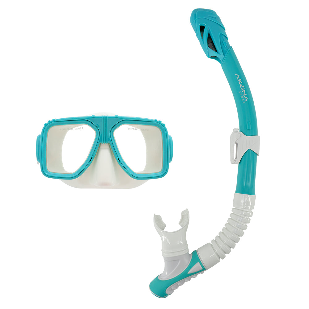 Akona Adult Mask & Snorkel Set Scuba Diving Kit