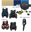 Aqua Lung Essential Women's Scuba Package Pro HD BCD, Titan Regulator, I300C 2 Gauge Console