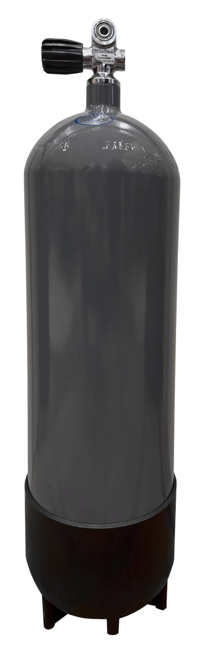 Blue Steel Faber Low-Pressure 108 cu ft Steel Scuba Tank