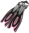 Cressi Sub Frog Plus Scuba Diving Open Heel Adjustable Fins Made in Italy