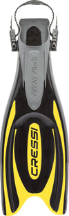 Cressi Sub Frog Plus Scuba Diving Open Heel Adjustable Fins Made in Italy