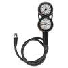 XS Scuba QuikVu 3-Gauge Console Depth, Pressure, and Compass