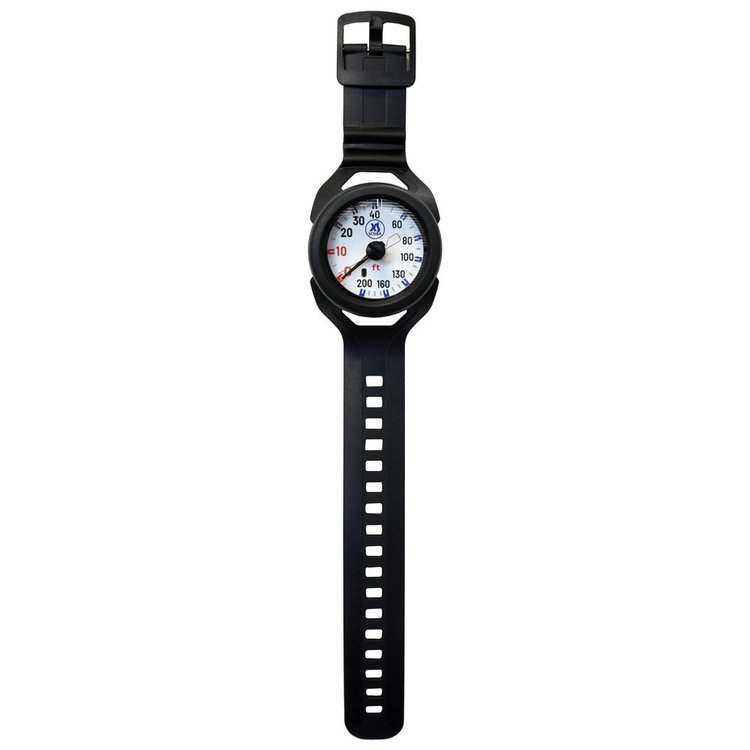 XS Scuba QuikVu Depth Gauge Wrist Mounted