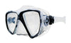 Genesis Glance Two Lens Mask for Snorkeling and SCUBA Diving