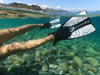 Ocean Reef ARIA Classic Snorkaling Mask + DUO II Fins w/ Dry Bag Buoy