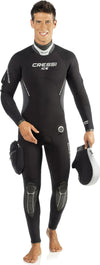 Cressi 7mm Men's Ice Semi-Dry Suit For Cold Water Diving