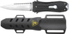 Cressi Lizard Stainless Steel Dive Fishing Knife with Sheath