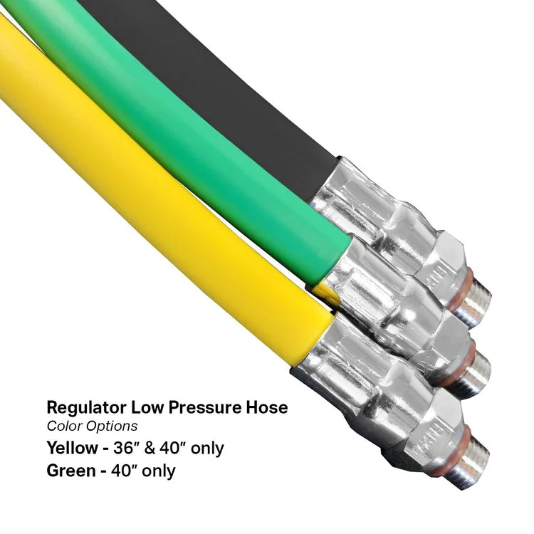 XS Scuba Rubber Regulator Low Pressure (LP) Hose