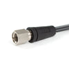 XS Scuba Miflex 6 Inch HD High Pressure Carbon Hose
