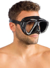 Cressi Sub Big Eyes 2 Lens Scuba Diving Silicone Mask Made in Italy