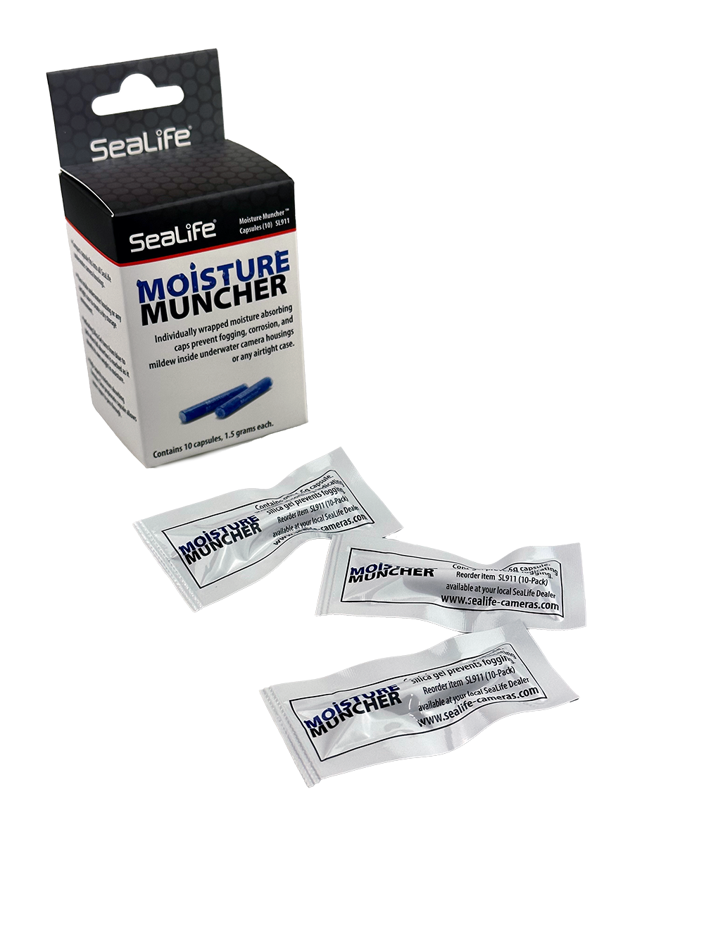 SeaLife Moisture Muncher Anti-Fog Capsules 10-Pack
