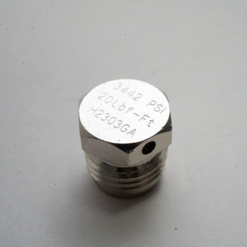 Sherwood Harrison Valve Burst Disc for HP Tank Valve 3442 psi