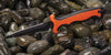 Riffe Wrangler 4.5 Knife with Dual Serration Blade Safety Orange