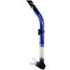 Tilos Splash Semi-Dry Snorkel with Purge and Crystal Silicone Mouthpiece