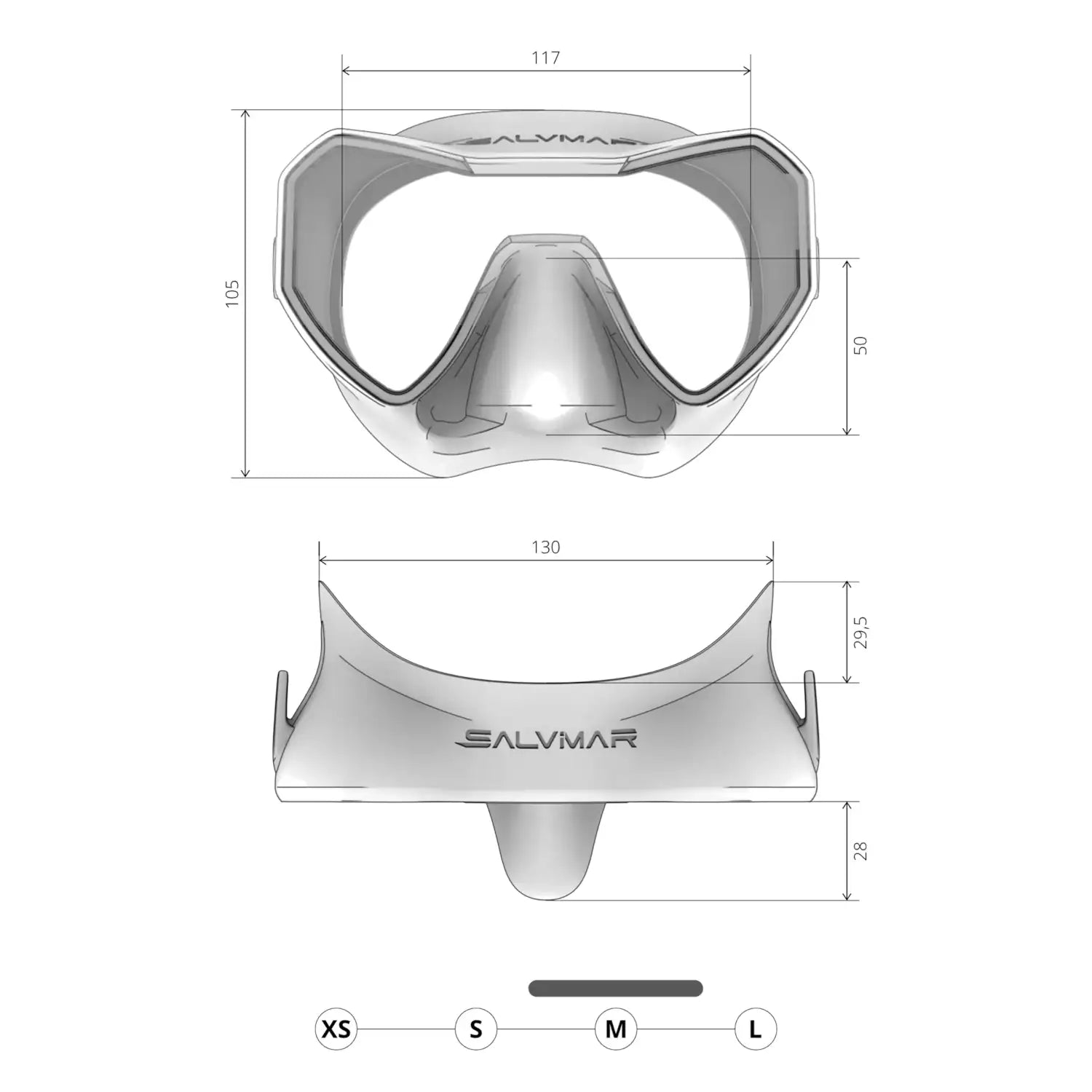 Salvimar Neo Anti-Fog Mask