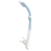 IST SN60 Semi Dry Top Snorkel with Purge and Splash Guard for Scuba Diving and Snorkeling