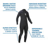 ScubaPro 3/2mm Mens Everflex Yulex Steamer Wetsuit