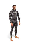 OMER Blackstone 3mm 2-Piece Men's Freediving & Spearfishing Camo Wetsuits Top & Pant Set CLOSEOUT