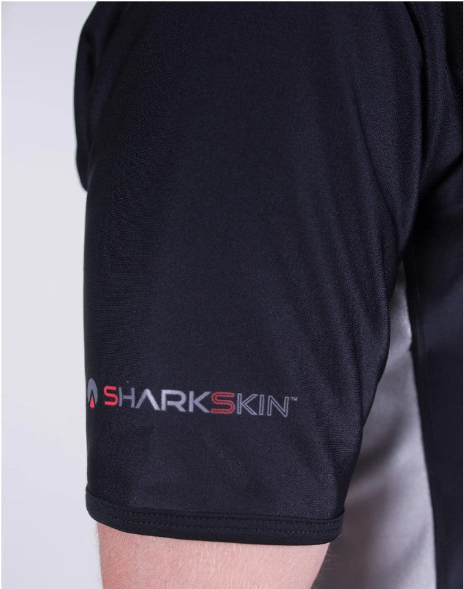 Sharkskin Mens Chillproof 2025 Short Sleeve Chest Zip Top