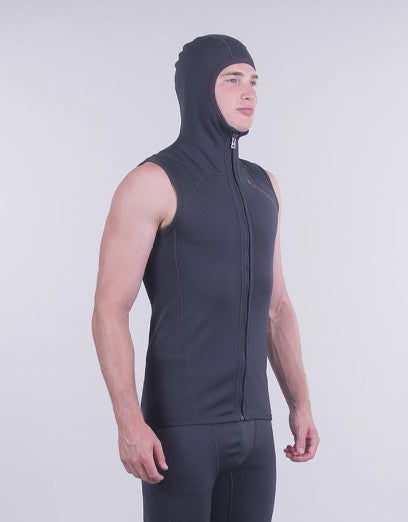 Sharkskin Mens Titanium 2 Chillproof Full Zip Hooded Vest