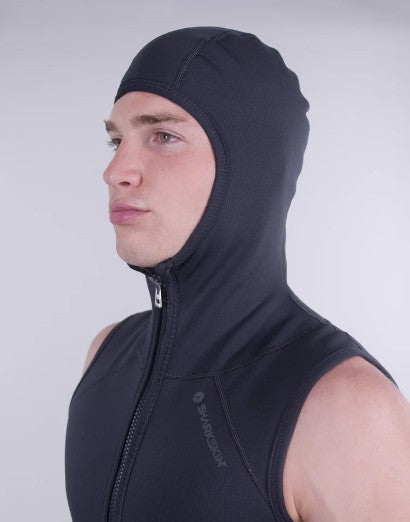 Sharkskin Mens Titanium 2 Chillproof Full Zip Hooded Vest