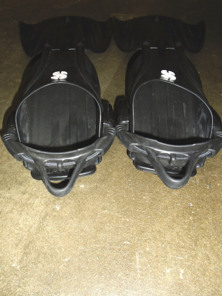 Scubapro Seawing Nova Fins Open Heel Size LARGE Scuba Diving Snorkeling - BLACK