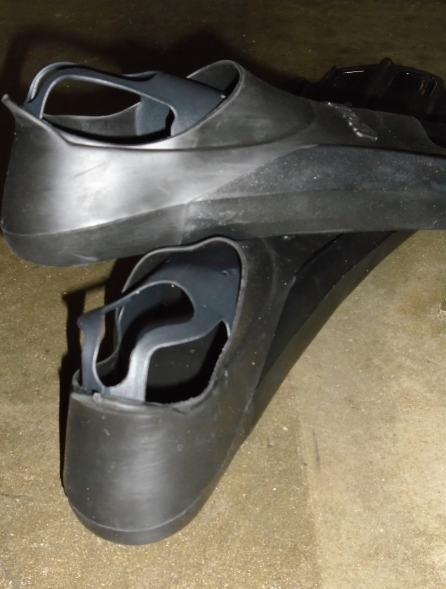 Mares Full Foot Avanti TRE Scuba Diving Snorkeling Fins Size 44-45 - BLACK
