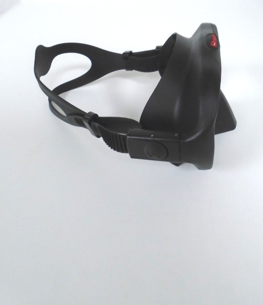 Hollis M1 Frameless Mask Wide View Low Volume Scuba Diving Snorkeling - BLACK