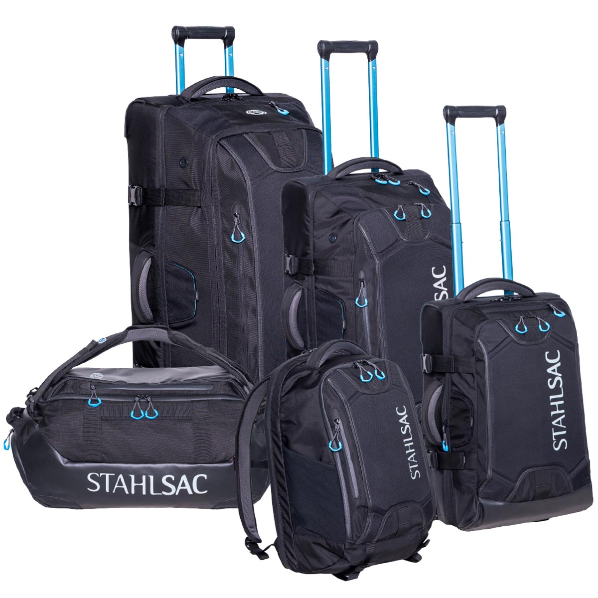 Stahlsac 22in Steel Carry-on Wheeled Bag