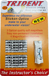 DiveOptx Instant Trident Stickon Optics Mask Magnifiers For Diving Mask Magnification For Your Dive Mask