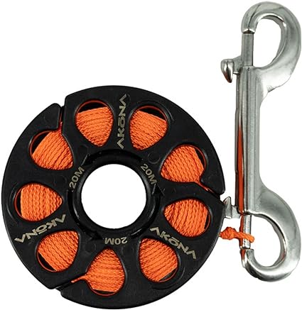 Akona 6ft Surface Marker Buoy with 20m Spool - Orange Spool 2