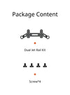 LEFEET Dual Jet Rail Kit for S1/S1 Pro Water Scooter