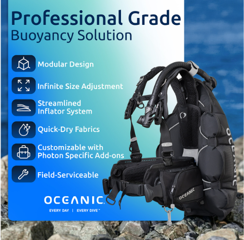 Oceanic Mens Photon Pro BCD