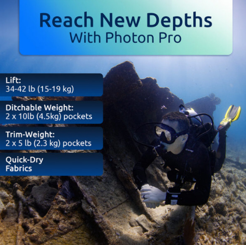 Oceanic Mens Photon Pro BCD