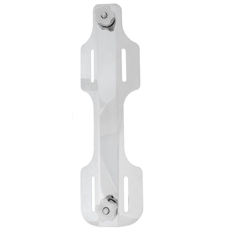 Dive Rite BC2090-SS polished stainless steel single tank adapter for scuba backplate and wing systems back
