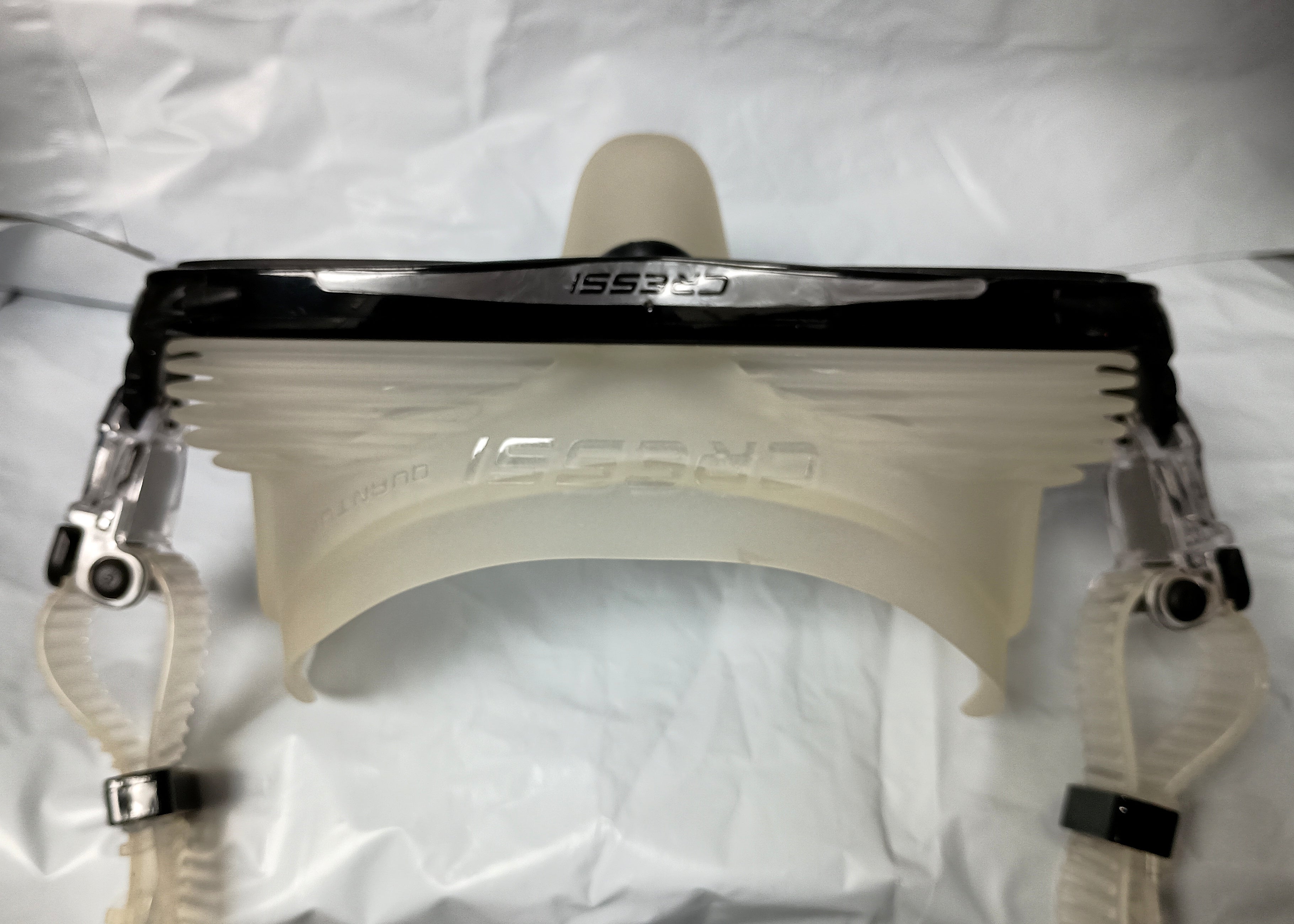 Cressi Quantum Mask 2-Lens Clear/Black