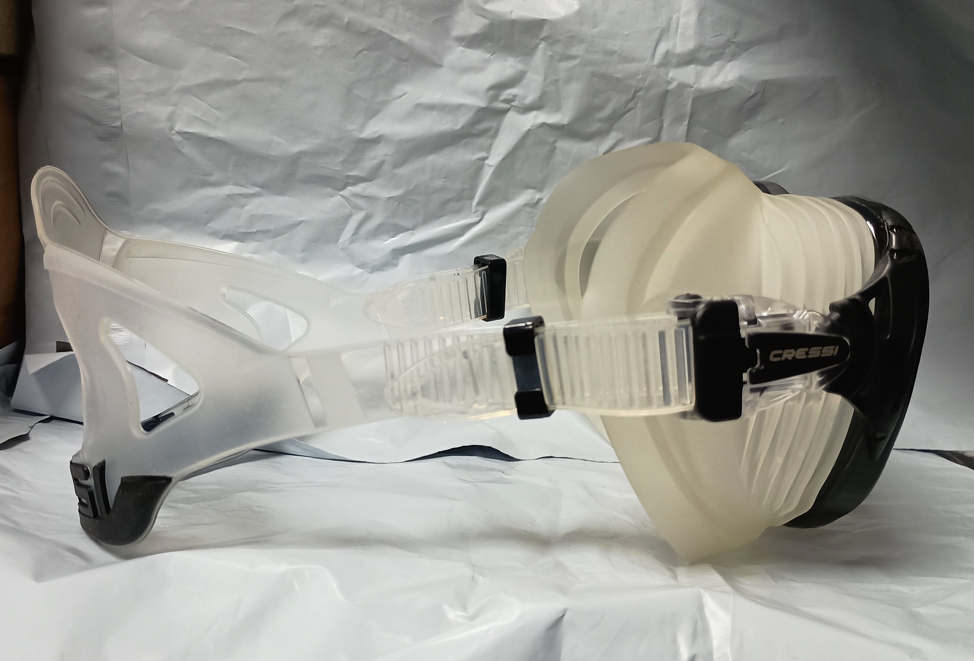 Cressi Quantum Mask 2-Lens Clear/Black