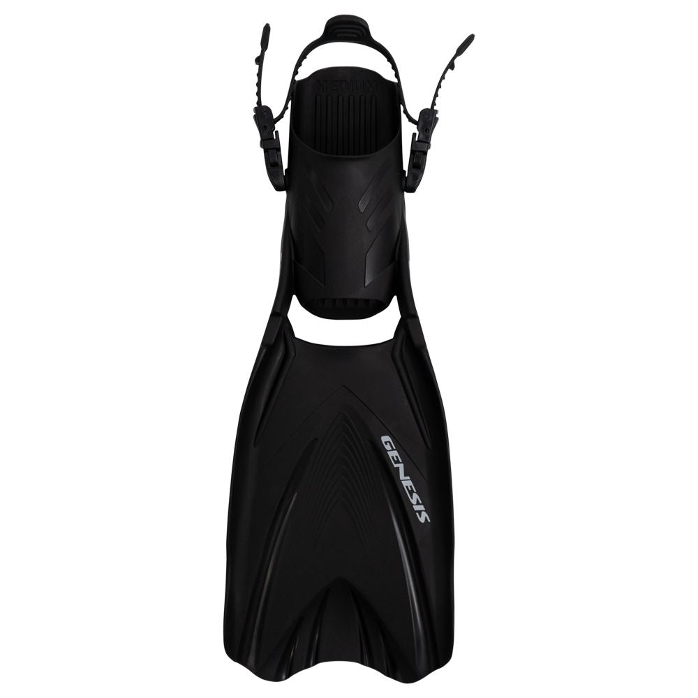 Genesis Icon Open Heel Fin - Black