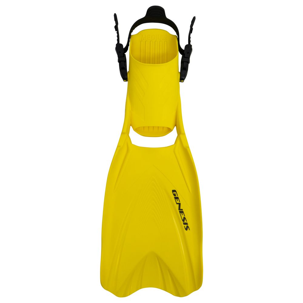 Genesis Icon Open Heel Fin - Lemon Yellow